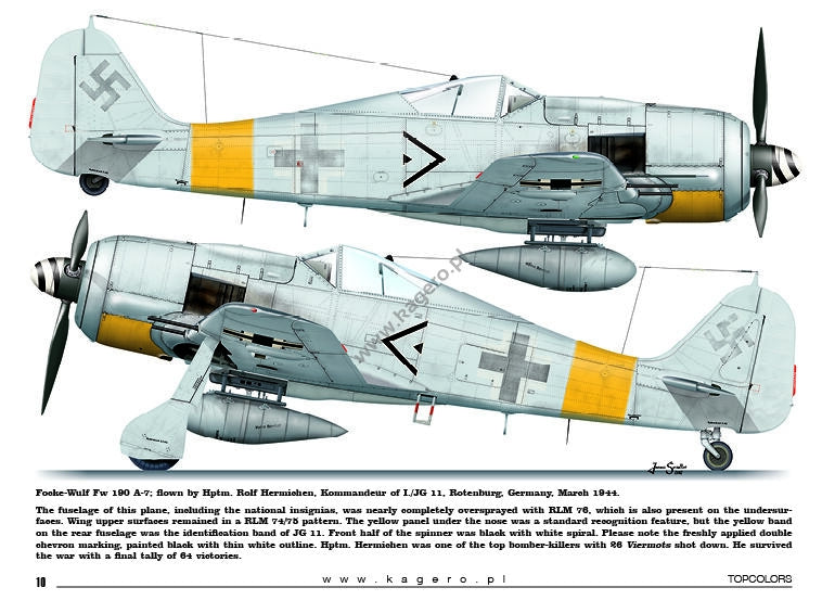 Kagero 15035 Fw 190s over Europe Part I (kalkomania/decals) EN/PL – imagen 4