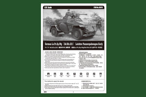 Hobby Boss 83813 allemand Le.Pz.Sp.Wg (Sd.Kfz.221) Leichter Panzerspahwagen-Earl (1/35) – image 2