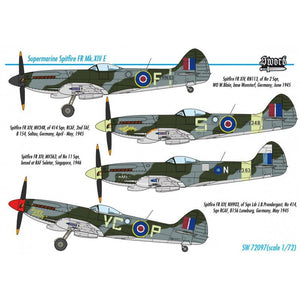 Sword 72097 Supermarine Spitfire FR Mk.XIV E 1/72 – immagine 2