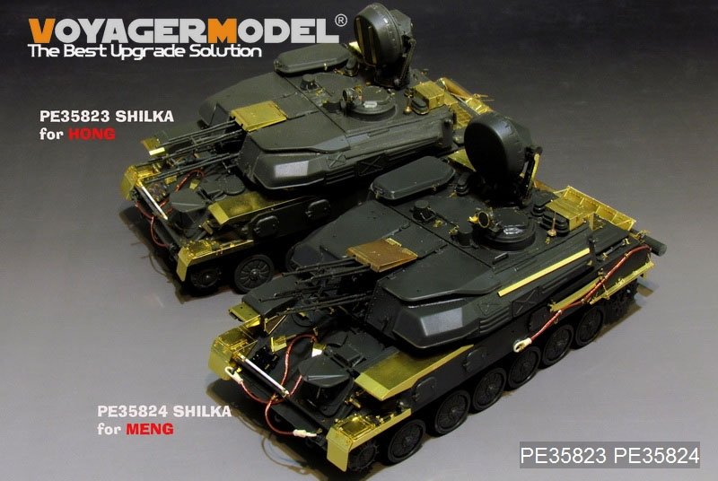 Maquette Voyager PE35824 ZSU-23-4 SHILKA russe moderne (pour MENG TS-023) 1/35 – image 5