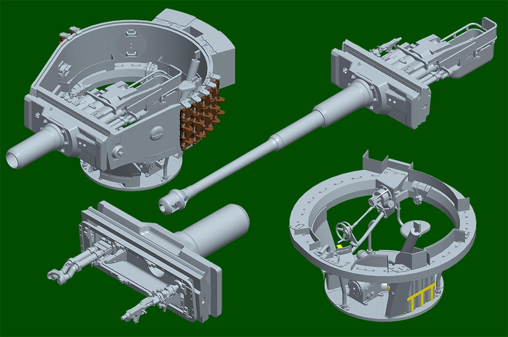 Trumpeter 00944 Pz.Kpfw.VI Ausf.E Sd.Kfz.181 Tiger I (Medium Production) 1/16 – imagen 8