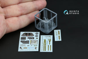 Quinta Studio QD+48583 Westland Lysander Mk.III 3D-Printed &amp;amp; coloured Interior on decal paper (Airfix) (with 3D-printed resin parts) 1/48 – imagen 5