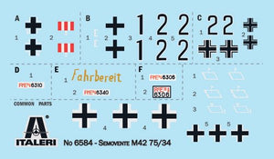 Italeri 6584 Semovente M42 da 75/34 1/35 – immagine 3