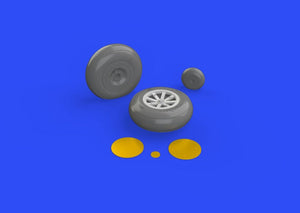 Eduard 648270 P-40B wheels AIRFIX 1/48 – zdjęcie 3