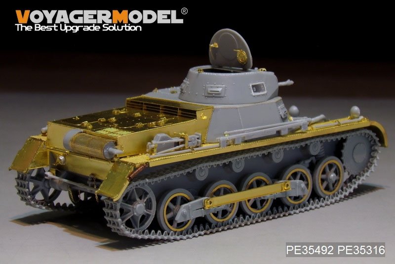 Voyager Model PE35492 WWII German Pz.Kpfw.I Ausf. B basicfor DRAGON 6186 1/35 – imagen 5