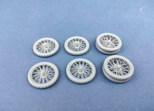 Copper State Models A35-010 Minerva Wire Wheels 1/35