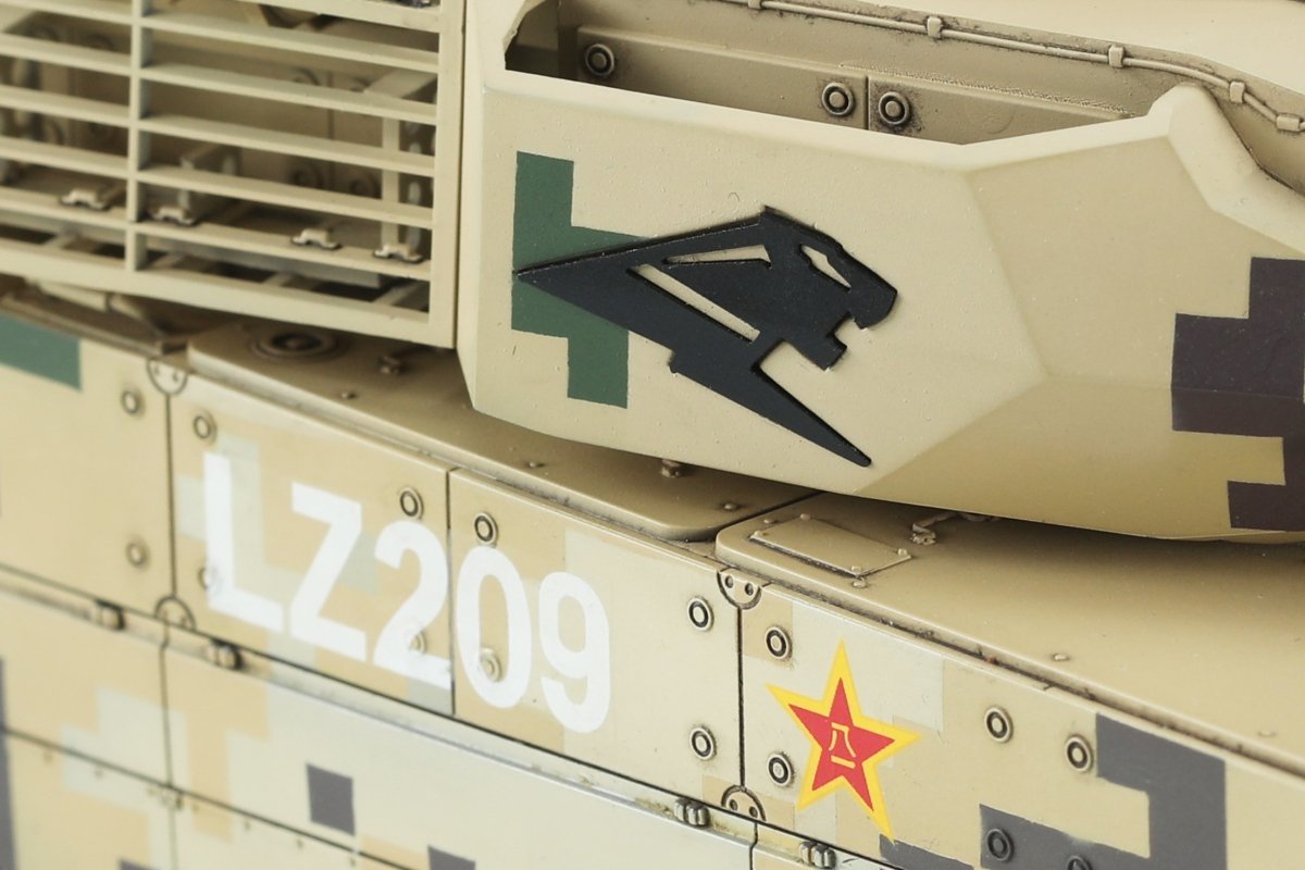 Meng Model TS-048 PLA ZTQ15 Light Tank 1/35 – immagine 6