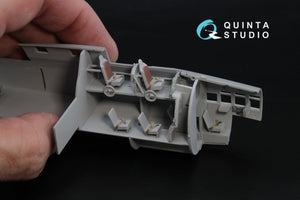 Quinta Studio QD72005 Pe-8/TB-7 3D-Printed &amp;amp; coloured Interior on decal paper for Zvezda 1/72 – immagine 6