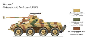 Italeri 7047 Sd. Kfz. 234/4 1/72 – imagen 3