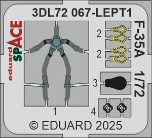 Eduard 3DL72067 F-35A SPACE EDUARD 1/72 – Bild 3