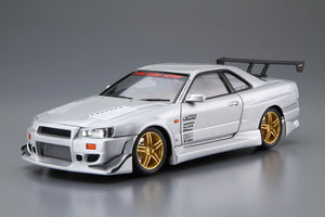 Aoshima 05542 C-WEST BNR34 SKYLINE GT-R 02 (NISSAN) 1/24 – zdjęcie 3
