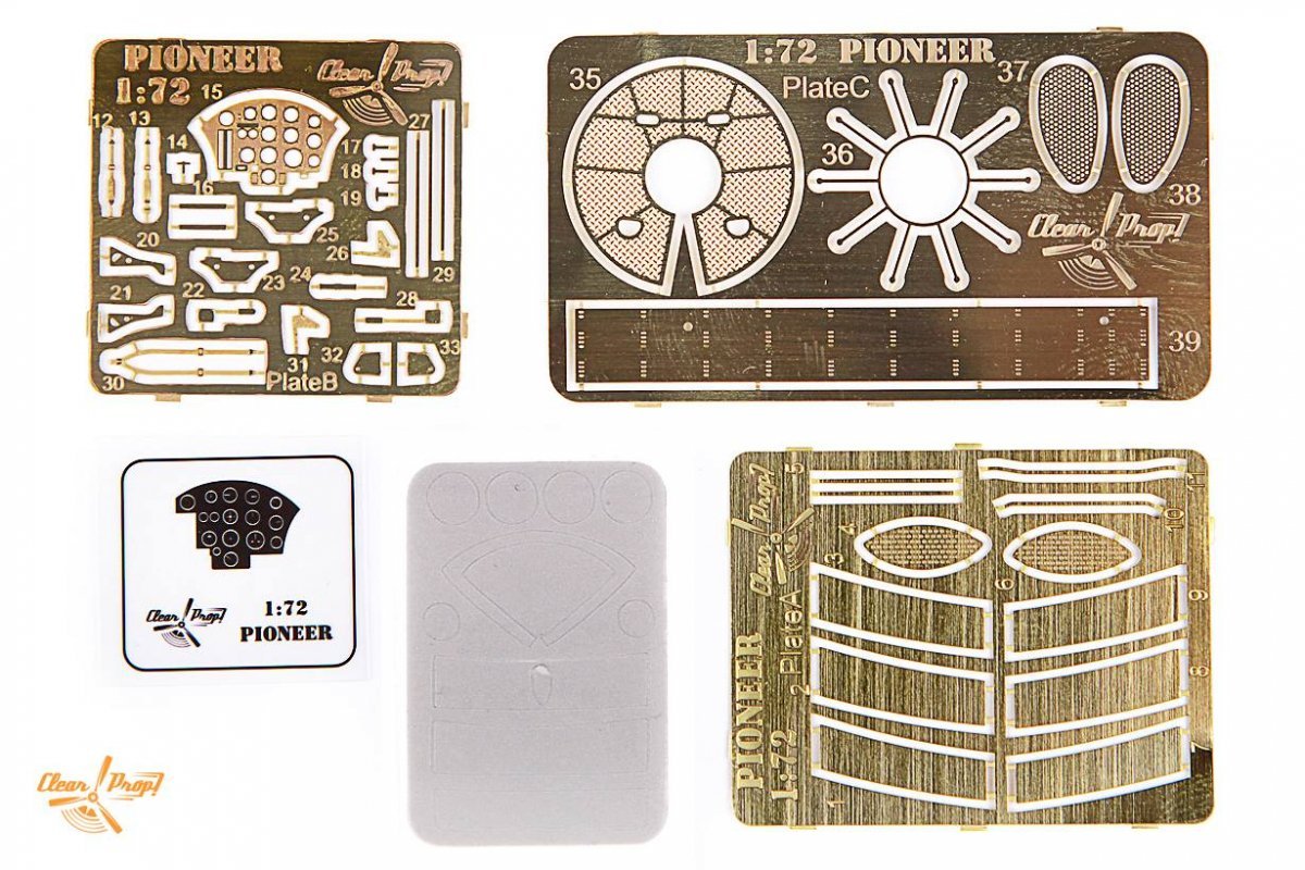 Propulseur transparent ! Kit expert GLOSTER E28/39 PIONEER CP72001 au 1/72 – image 5