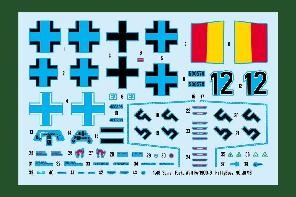 Hobby Boss 81716 Focke Wulf Fw 190D-9 1/48 – imagen 3