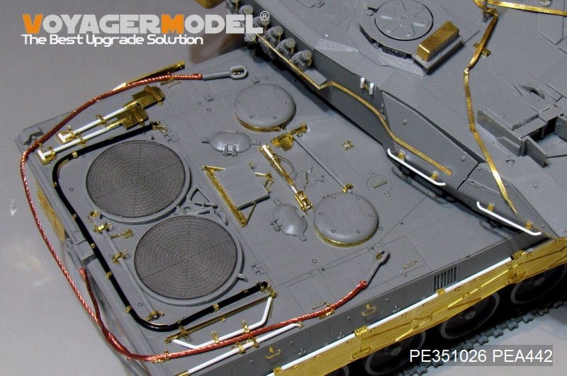 Maquette Voyager PE351026 Leopard 2A6 allemand moderne de base pour Border BT-002 1/35 – image 8