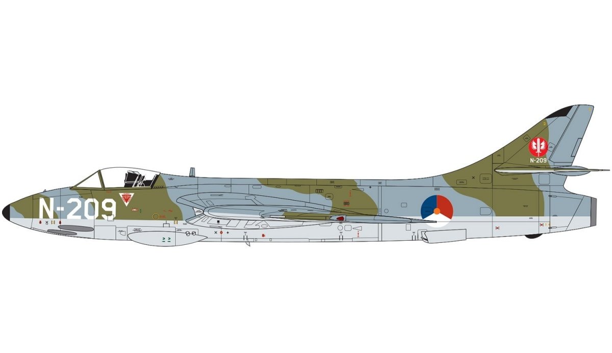 Airfix 09185 Hawker Hunter F6 1/48 – imagen 5