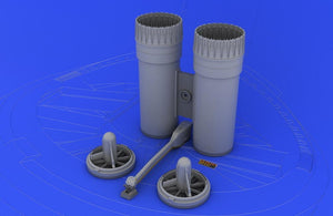 Eduard 632008 F-4 exhaust nozzles USAF early 1/32 (Tamiya) – Bild 2