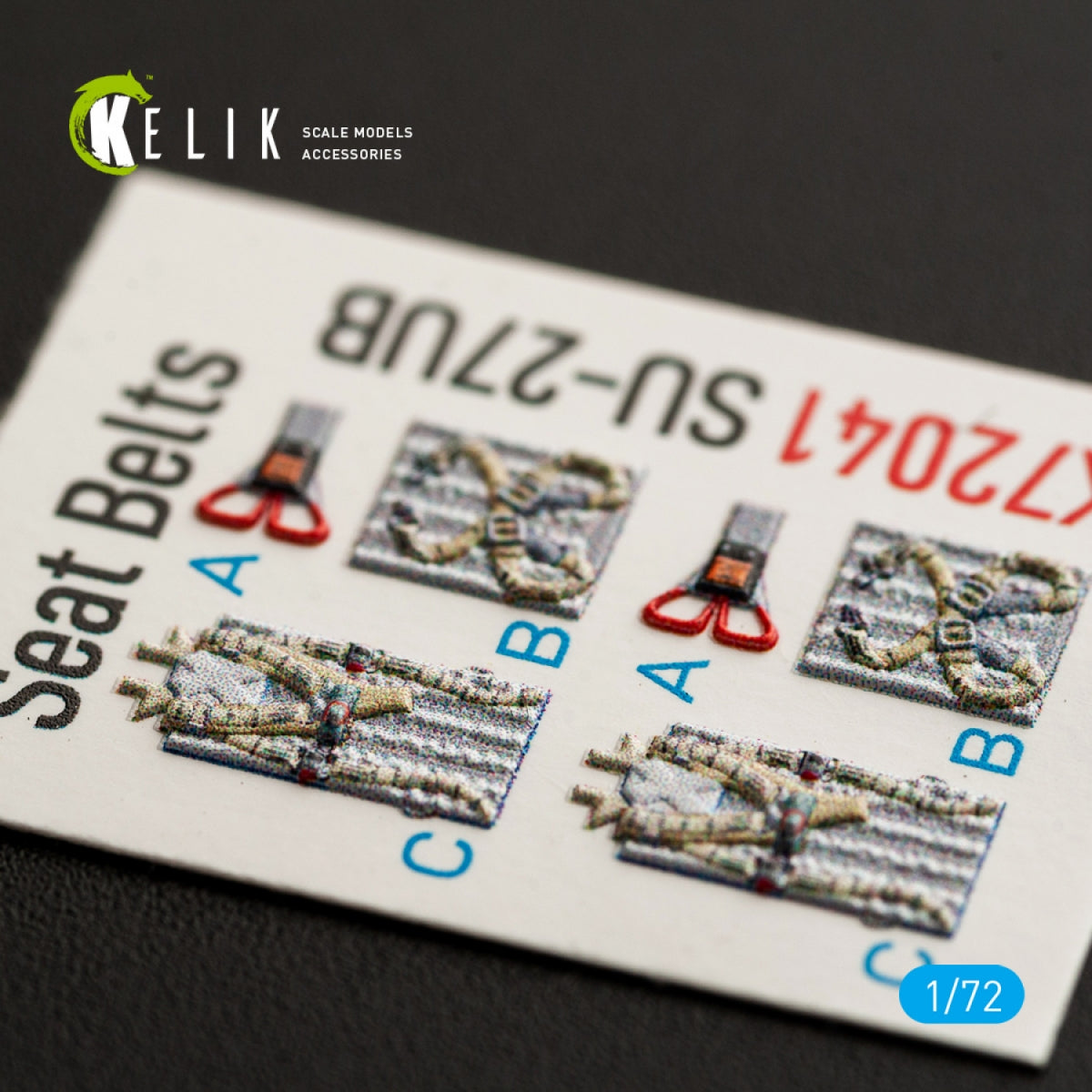 KELIK K72041 SU-27UB INTERIOR 3D DECALS FOR TRUMPETER KIT 1/72 – immagine 5