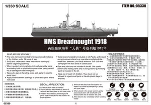 Trumpeter 05330 HMS Dreadnought 1918 1/350 – image 2