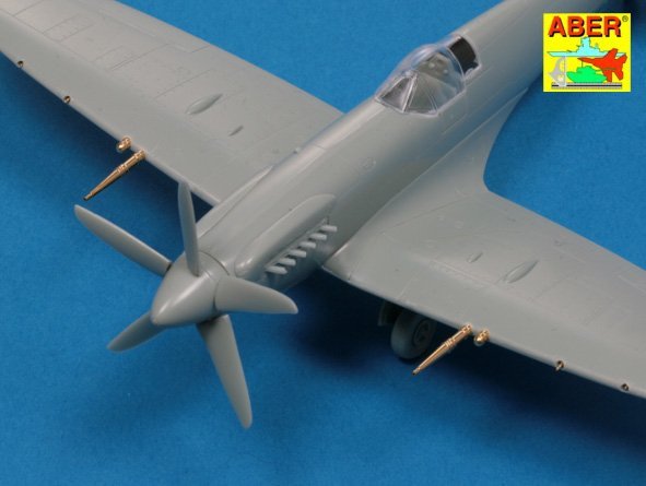 Aber A72 002 C wing armament for British fighter Spitfire Mk.VIII to XVI 1/72 – imagen 3