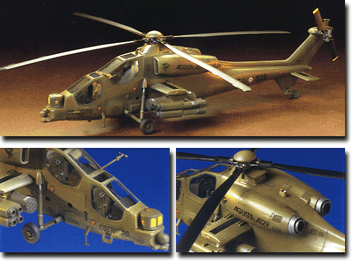 Tamiya 60758 A 129 Mangusta 1/72