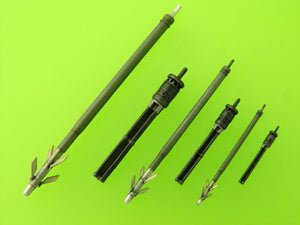 Master AM-48-126 Mi-24 (Hind D/E) - JakB-12.7 machine gun barrel and DUAS probe (metal and resin parts) 1/48 – immagine 15