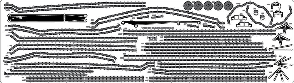 Pontos 37025FB IJN Musashi 1944 Detail up set Advanced Coal Black deck 1/350 – Bild 11