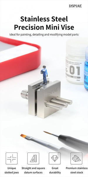 DSPIAE AT-MV Stainless Steel Precision Mini Vise / Imadło – immagine 2