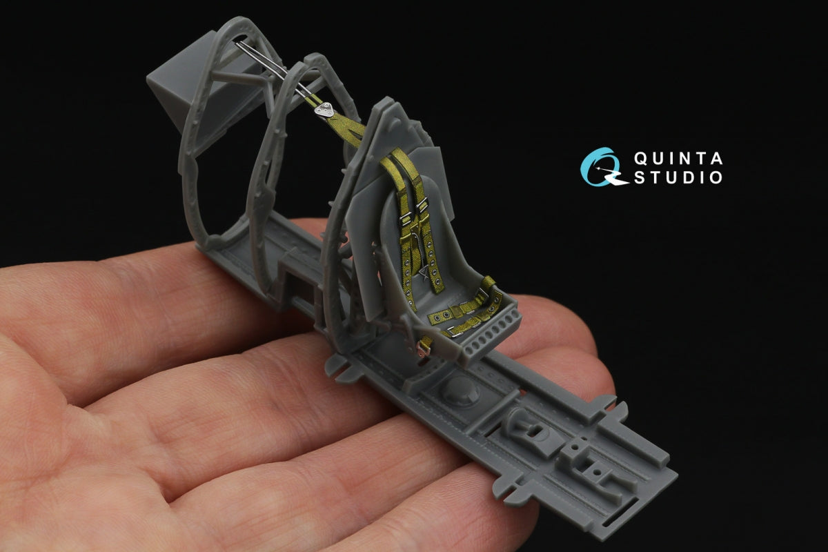 Quinta Studio QR+32045 British Fighter Seatbelts, pre-war/early WWII (with metal buckles) (All kits) 1/32 – Bild 5