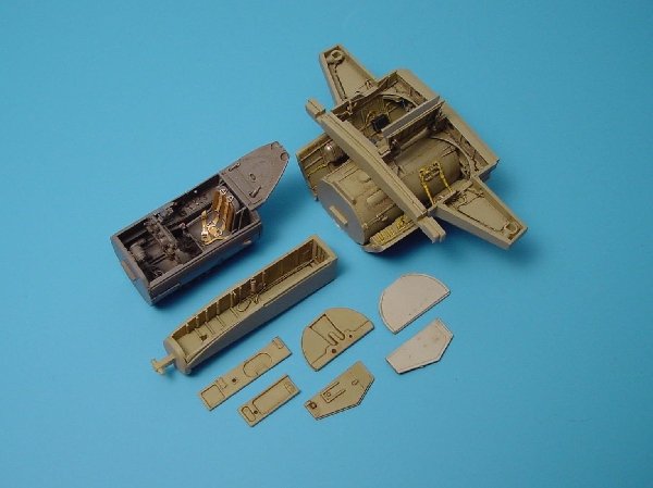 Aires 4148 Me 262A SCHWALBE wheel bay & cockpit set 1/48 Tamiya