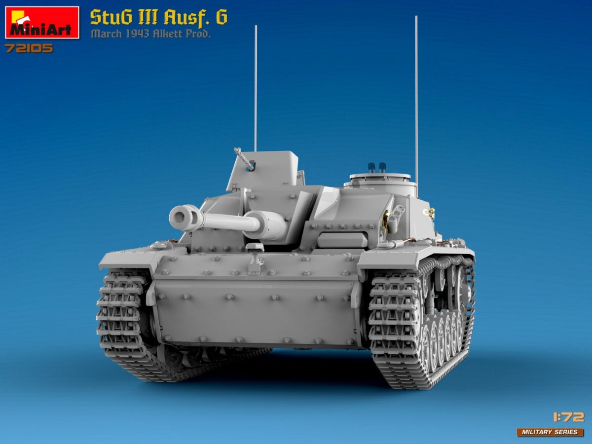 MiniArt 72105 StuG III Ausf. G March 1943 Prod. 1/72 – imagen 11