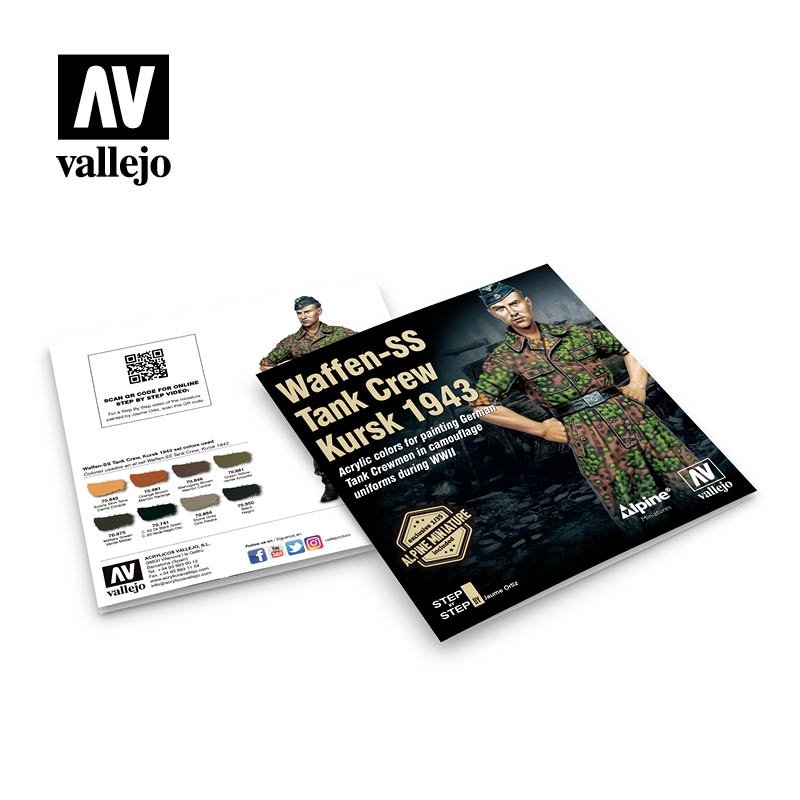 Vallejo 70249 Waffen-SS Tank Crew, Kursk 1943 8x17ml – imagen 3