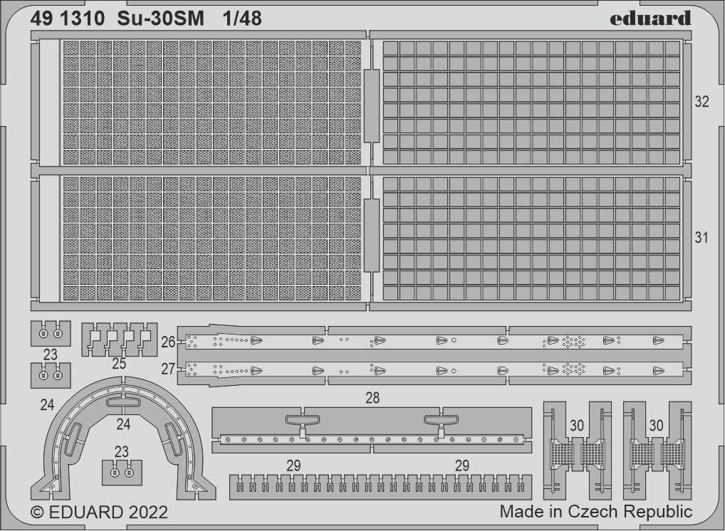 Eduard 491310 Su-30SM GREAT WALL HOBBY 1/48 – immagine 2