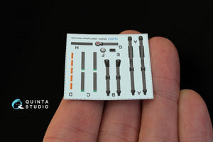 Quinta Studio QR35001 MRAP Typhoon Family belts for 1 seat, 3D-Printed &amp;amp; coloured on decal paper (for all kits) 1/35 – immagine 2