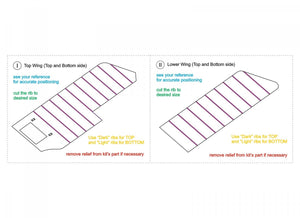 Quinta Studio QP32007 Lozeng rib tapes for Pfalz DIII-DIIIa (All kits) 1/32 – imagen 2