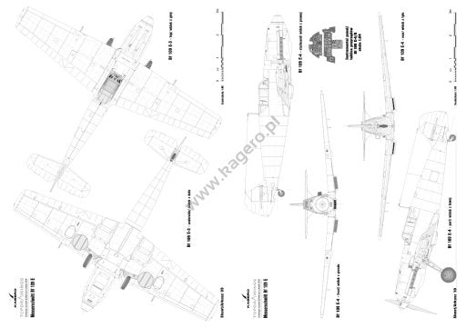 Kagero 7134 Messerchmitt Bf 109 E E-1/E-3/E-4/E-7 models EN/PL – Bild 4