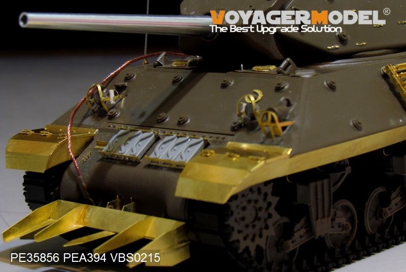 Voyager Model PE35856 WWII US M10 tank destroyer Basic B ver include Gun barrel (For TAMIYA 35350) 1/35 – immagine 5