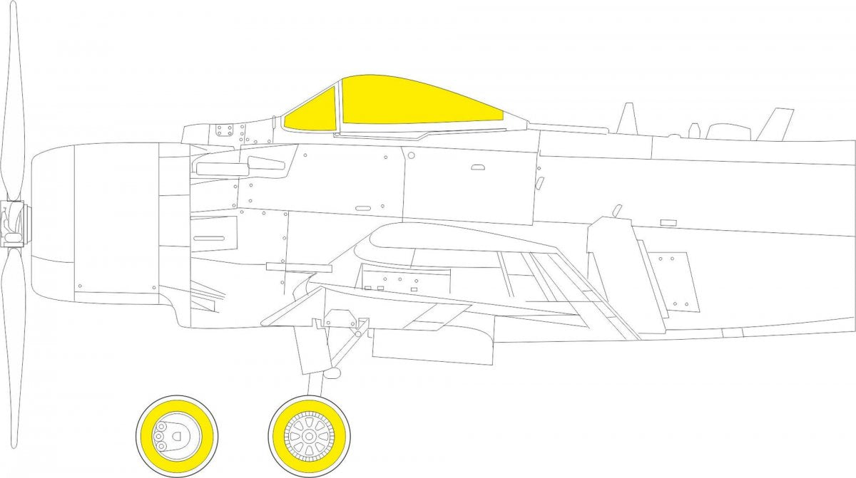 Eduard CX636 A-1J HOBBY 2000, HASEGAWA 1/72