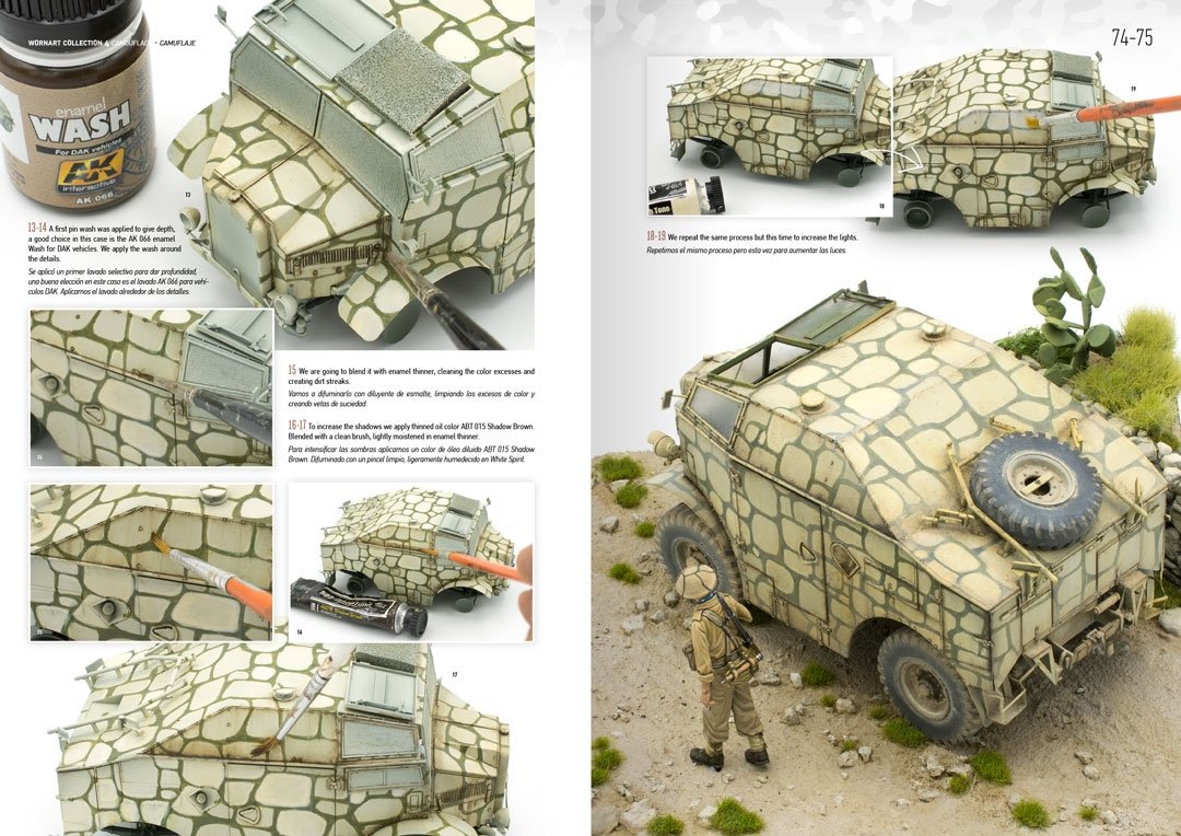 AK Interactive AK4906 WORN ART COLLECTION ISSUE 04 – CAMOUFLAGE – imagen 5
