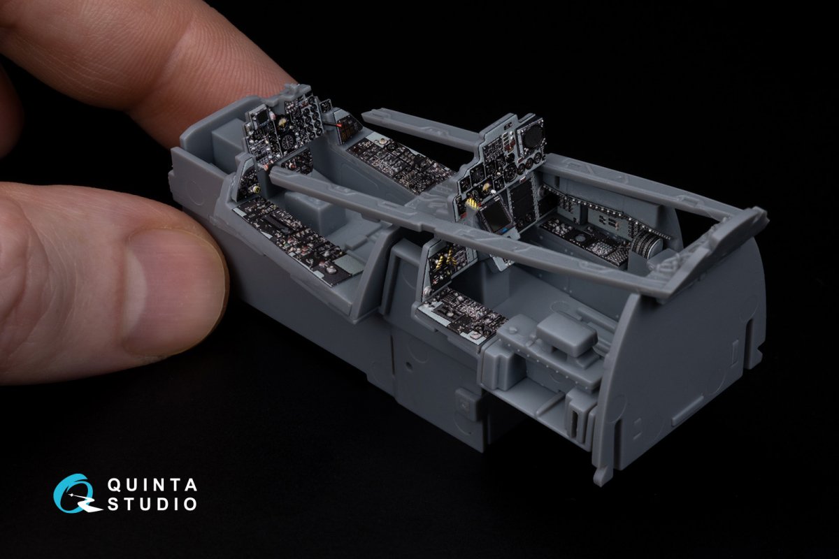Quinta Studio QD48245 F-4EJ Kai 3D-Printed &amp;amp; coloured Interior on decal paper (ZM SWS) 1/48 – Bild 4