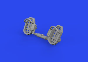 Eduard 672320 Bf 109E rudder pedals late PRINT 1/72 – imagen 2