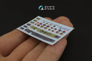 Quinta Studio QD35027 Horch 4X4 type 1a 3D-Printed &amp;amp; coloured Interior on decal paper (for Tamiya kit) 1/35 – imagen 3