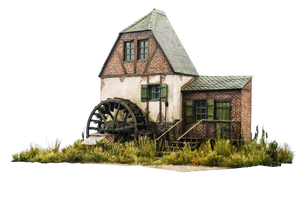 RT-Diorama 35024 Diorama-Base: Watermill 1/35 – imagen 2