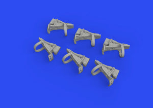 Eduard 648778 Luftwaffe rudder pedals PRINT 1/48 – imagen 2
