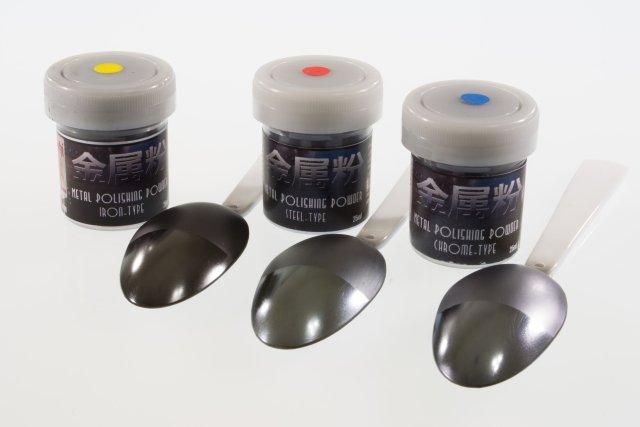 Uschi 4008 Metal Polishing Powder - Chrome Type 25 ml – immagine 2