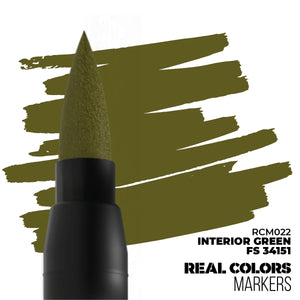AK Interactive RCM022 INTÉRIEUR VERT FS 34151 – MARQUEUR RC