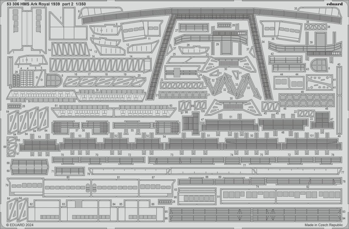 Eduard BIG5372 HMS Ark Royal 1939 I LOVE KIT 1/350 – imagen 2