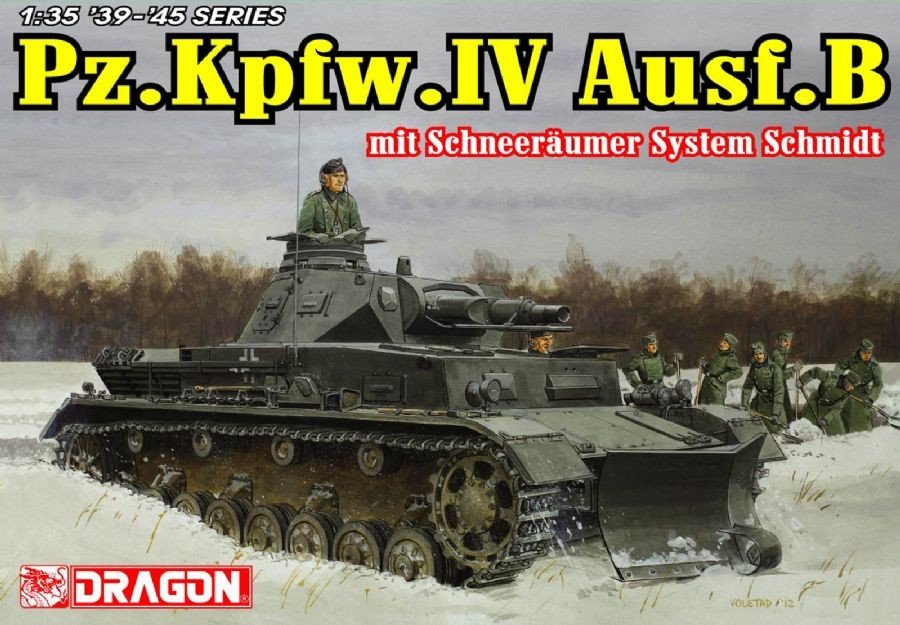 Dragon 6764 Pz.Kpfw.IV Ausf.B avec Schneeraumer System Schmidt (1/35)