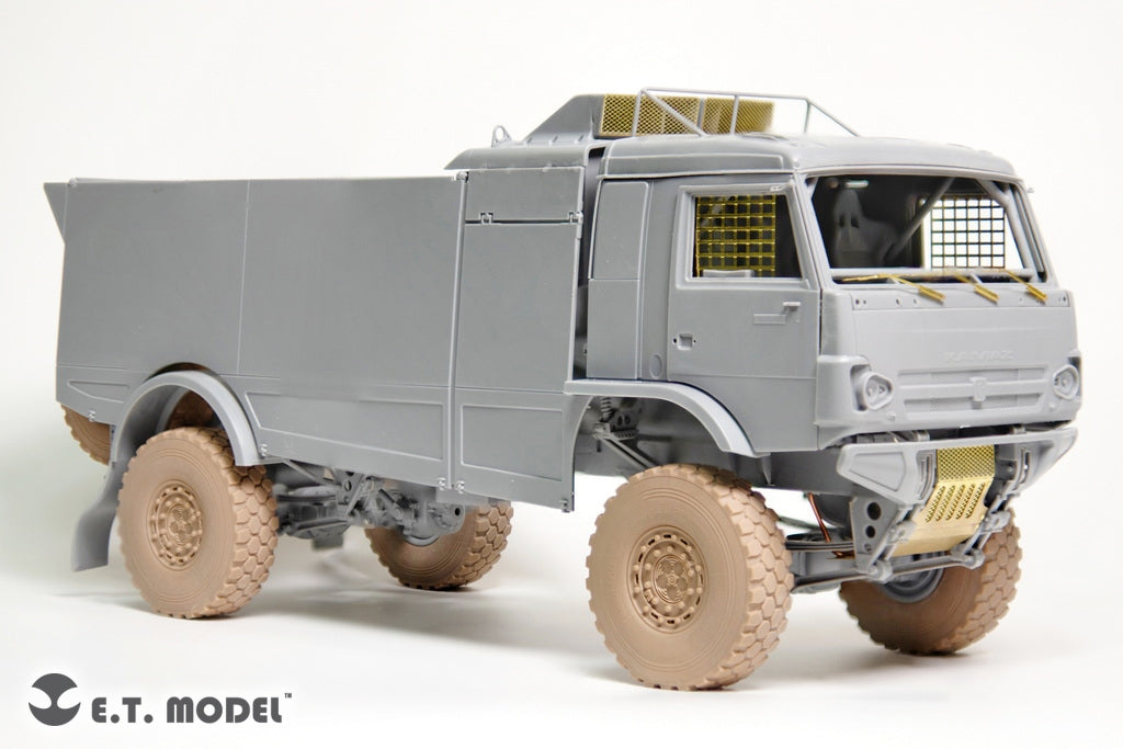E.T. Model E35-318 KAMAZ-43509 “KAMAZ-MASTER” Truck For ZVEZDA 3657 1/35 – zdjęcie 5