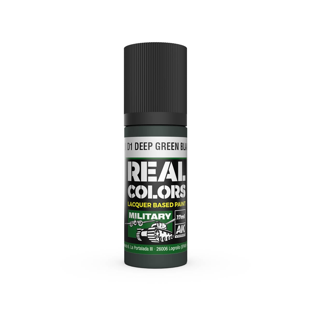 AK Interactive RC954 IJN D1 Deep Green Black 17 ml – immagine 2