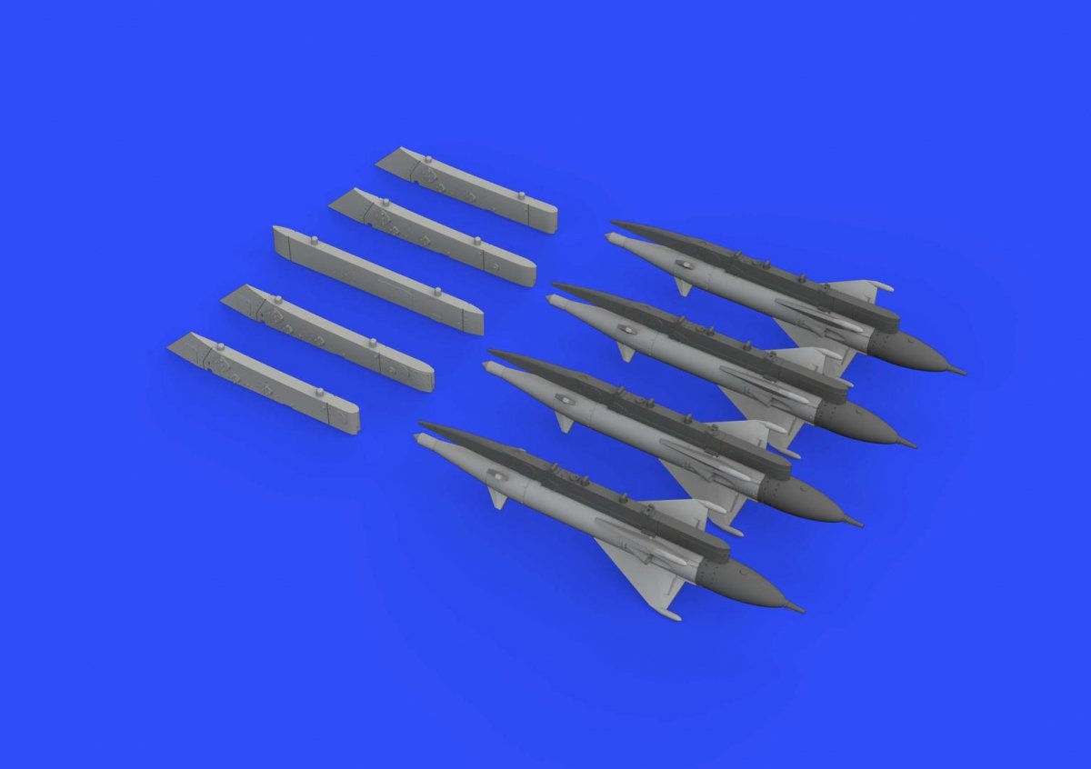 Eduard 672192 RS-2US missiles w/ pylons for MiG-21 EDUARD 1/72 – imagen 3